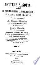 Lettere a Sofia sopra la fisica, la chimica e la storia naturale