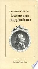 Lettere a un maggiordomo