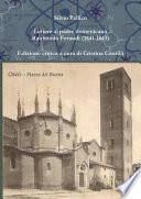 Lettere al padre domenicano Raimondo Feraudi (1841-1843)