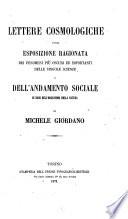 Lettere cosmologiche