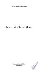 Lettere di Claude Monet