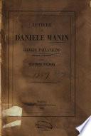 Lettere di Daniele Manin a Giorgio Pallavicino con note e documenti sulla quistione italiana