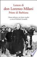 Lettere di don Lorenzo Milani priore di Barbiana