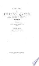 Lettere di Filippo Mazzei alla corte di Polonia (1788-1792): Luglio 1788-marzo 1790