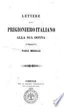 Lettere di un prigioniero italiano alla sua donna Paolo Morello