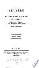 Lettere di ... Volume terzo