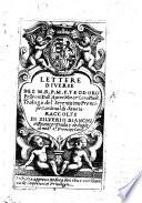 Lettere diverse ... Raccolte da S. Bianchi