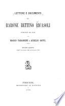 Lettere e documenti del barone Bettino Ricasoli