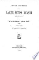 Lettere e documenti del Barone Bettino Ricasoli pubblicati per cura di Marco Tabarrini e Aurelio Gotti