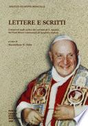 Lettere e scritti conservati negli archivi dei conventi di S. Antonio dei frati minori conventuali di Istanbul e Padova