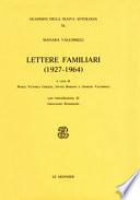 Lettere familiari (1927-1964)