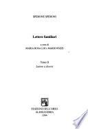 Lettere familiari: Lettere a diversi