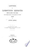 Lettere, [...]