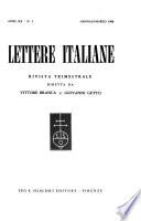 Lettere italiane