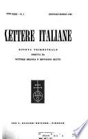 Lettere italiane