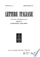 Lettere italiane