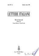Lettere italiane