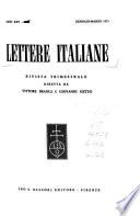 Lettere italiane