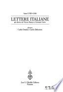 Lettere italiane