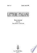 Lettere italiane