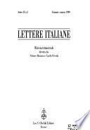 Lettere italiane