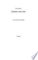 Lettere: Lettere, 1924-1944, a cura di Lorenzo Mondo [Italo Calvino, Davide Lajola