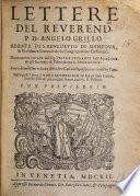 Lettere ... nuovamente raccolte dal Sig. P. Petracci ... e tutte dal medesimo ordinate sotto i loro capi, con le prefazioni à ciascun capo, nelle quali si dona il modo artificioso del ben compor lettere, etc