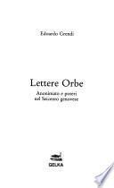 Lettere orbe