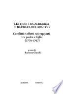 Lettere tra Alberico e Barbara Belgiojoso