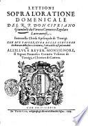 Lettioni sopra l'oratione domenicale del r.p. don Cipriano Giambelli da Verona ... Fatte nella chiesa episcopale di Treuigi. Con due tauole ..