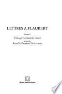 Lettres à Flaubert