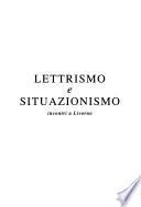 Lettrisme et situationnisme