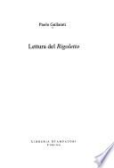 Lettura del Rigoletto