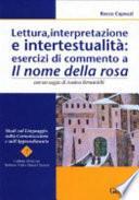 Lettura, interpretazione e intertestualità