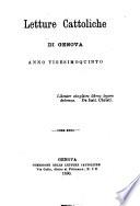 Letture cattoliche di Genova