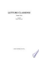 Letture classensi