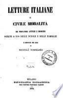 Letture Italiane di Civile Moralita