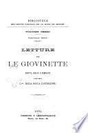 Letture per le giovinette