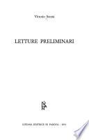 Letture preliminari