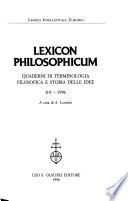 Lexicon philosophicum