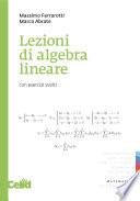 Lezioni di algebra lineare