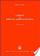 Lezioni di diritto amministrativo
