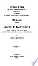 Lezioni di elettricità