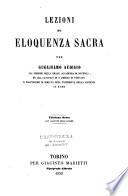 Lezioni di eloquenza sacra