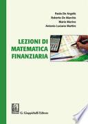 Lezioni di matematica finanziaria