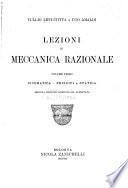 Lezioni di meccanica razionale: Cinematica