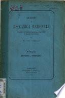 Lezioni di meccanica razionale