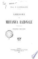 Lezioni di meccanica razionale