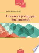 Lezioni di pedagogia fondamentale