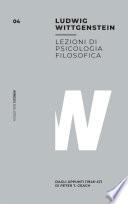 Lezioni di Psicologia Filosofica